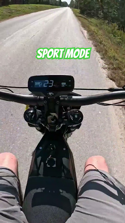Rawrr Top Speed Run of each mode for the Mantis X - Check full video for E-moto review