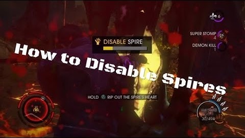 Saints Row: Gat Out of Hell - How to Disable Spires