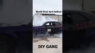 4x4 Hellcat Burnout! Don’t believe me? Watch!