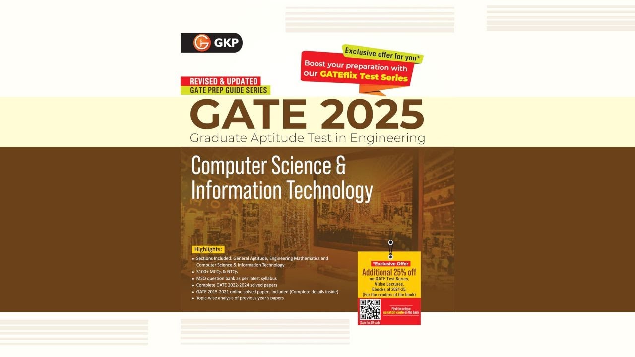 GATE 2025 : Computer Science and Information Technology – Guide