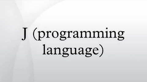 J (programming language)