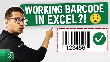 This Simple Formula Creates Working Barcodes in Excel (Scanner Tested)