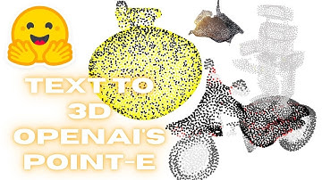 Experimenting with Text to 3D: OpenAI