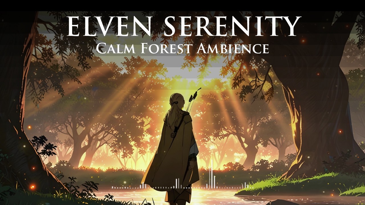 Deep Sleep Medieval Fantasy | Peaceful Elven Forest Music for Relaxation & Meditation