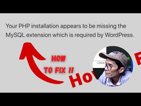 How to Fix the Wordpress MySQL Extension Error