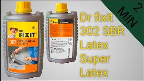 DR. FIXIT 302 SBR Latex Super Latex SBR Latex For Waterproofing & Repairs for Roofs|Peculiar Reviews
