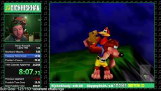 Banjo-Kazooie 100% PB: 2:10:51