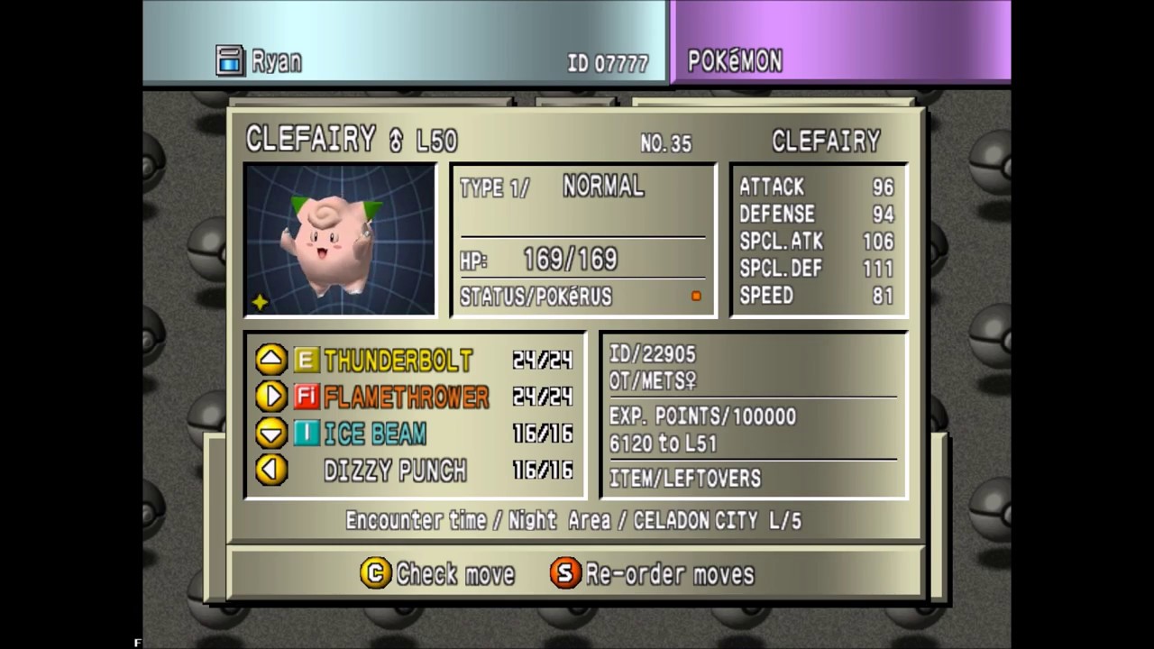 Pokémon Stadium 2 - All 251 Shiny Pokémon Showcase