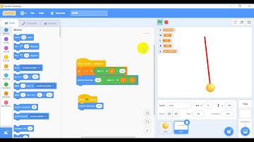 Oscillation of Pendulum Simulation, Simple Harmonic Motion.