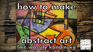 How to Make Abstract Line Art | Step by Step | Art for Kids