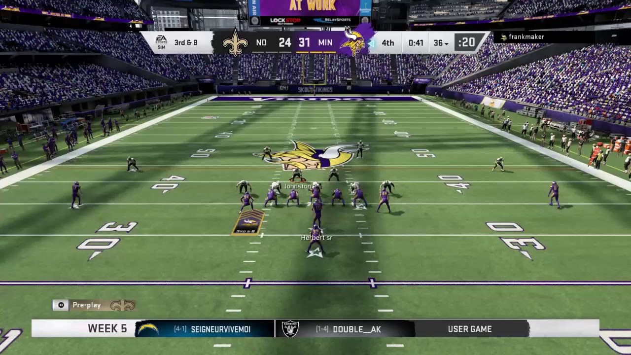 2024 week 5 Saints vs Vikings YouTube