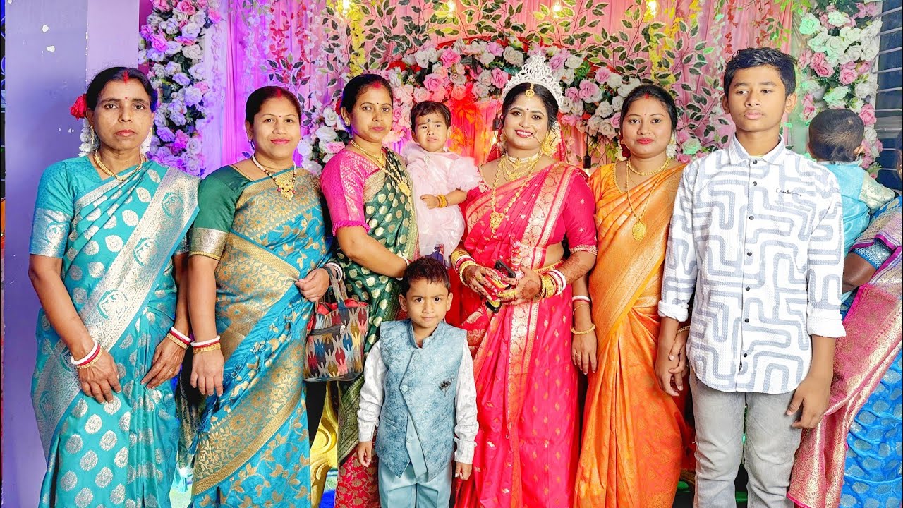 আজ পুরো পপি কিচেন টিম মিলে বিয়ে বাড়ি গেলাম খুব আনন্দ করলাম