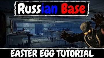 Call Of Duty Custom Zombies - "Russian Base" EASTER EGG TUTORIAL