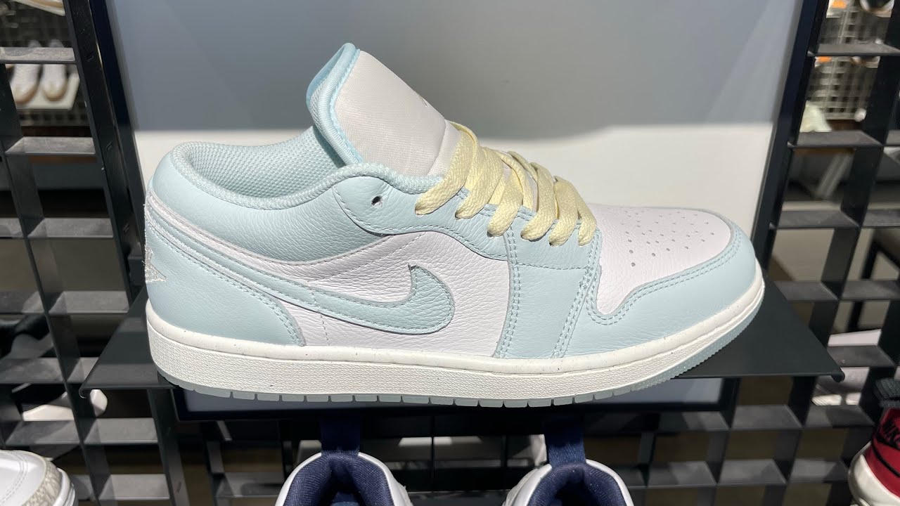 Air Jordan 1 Low SE “Glacier Blue” - Style Code: HJ5999-400 