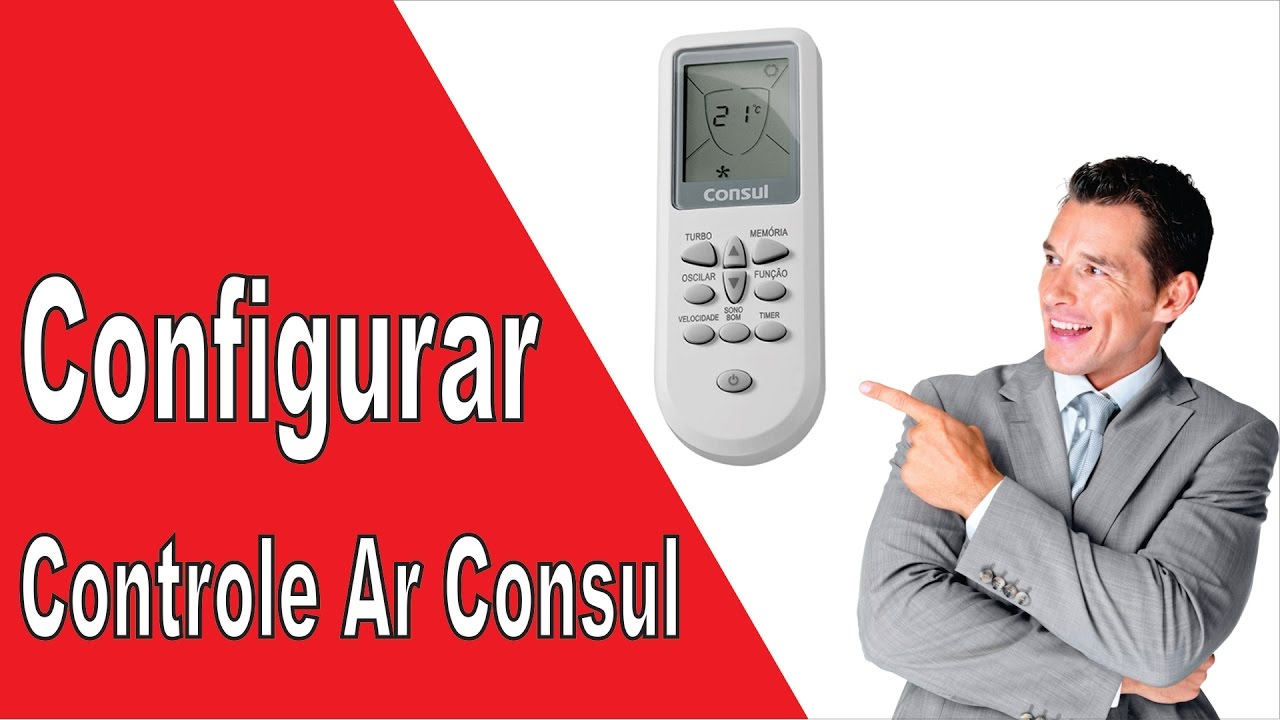 Como Configurar Controle Remoto Ar Condicionado Consul YouTube como configurar controle remoto ar condicionado consul youtube