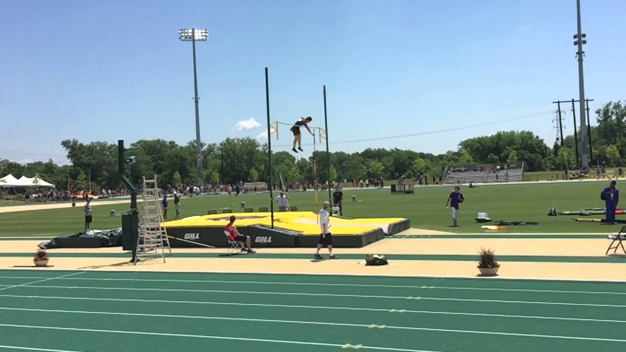 Highschool Junior 15ft Pole Vault YouTube
