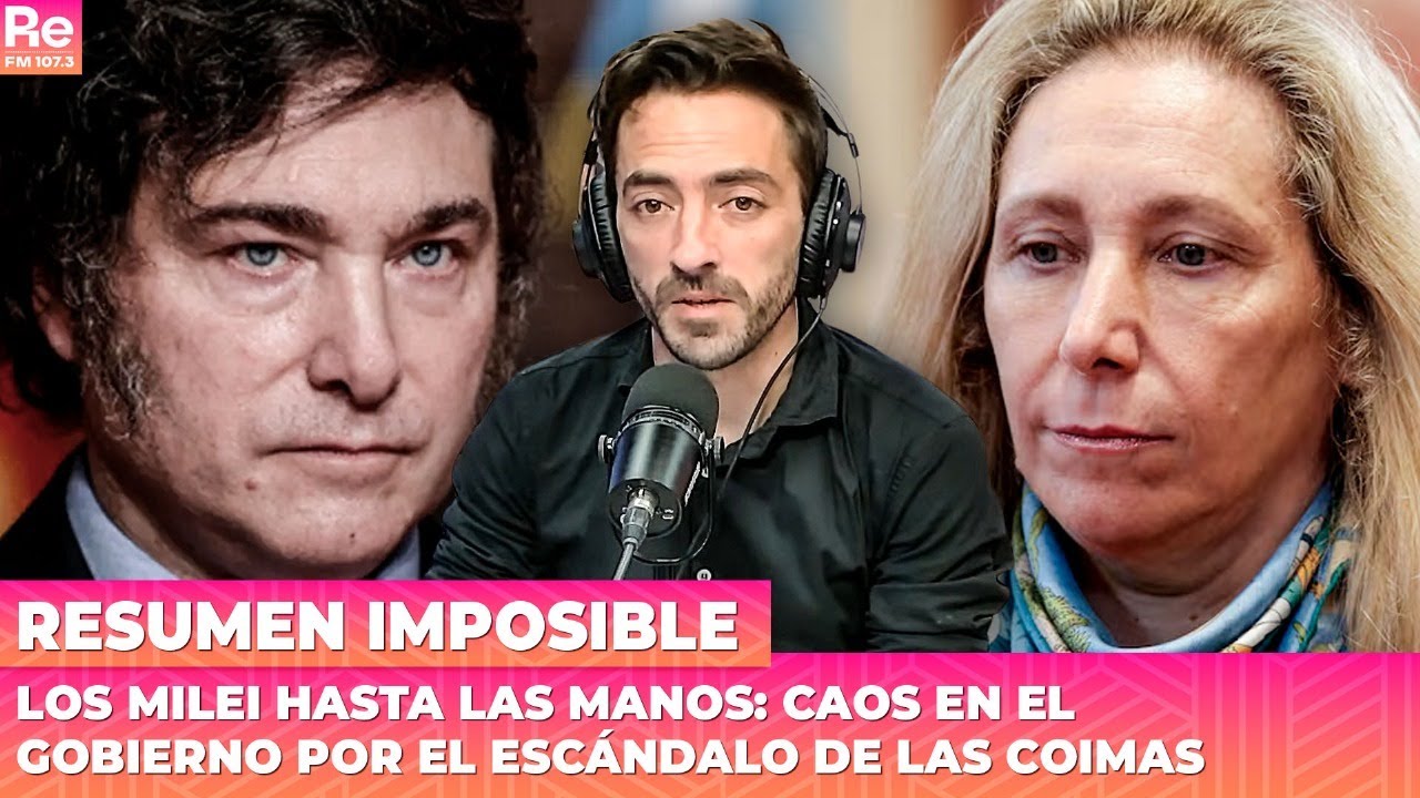 🚨 LOS MILEI HASTA LAS MANOS: Caos en el gobierno por el escándalo de ...