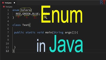 Java-52- Enum in Java || Java Programming