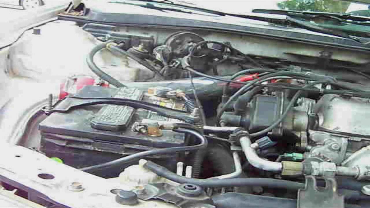 1996 Honda Accord with Bomz Cold Air Intake ( before & after ) YouTube