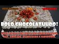 BOLO CHOCOLATUUDO - BRIGADEIRO COM MORANGOS