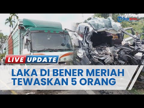 Kecelakaan Maut Truk Fuso Menghantam Mobil Avanza di Kabupaten Bener Meriah, 5 Orang Meninggal Dunia