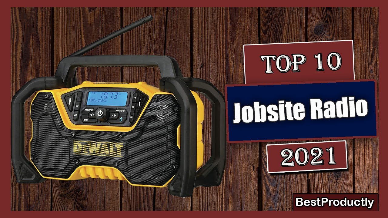 10 Best Jobsite Radio New Model 2021 YouTube