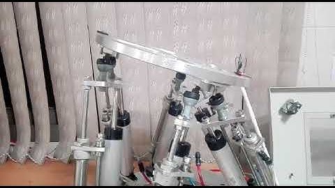 TaarLab -- 6-DoF Gough-Stewart Robot -- Translation Around Y