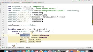 5 7 update user with mongoose in a MEAN app   undergrad webdev summer 1 2017