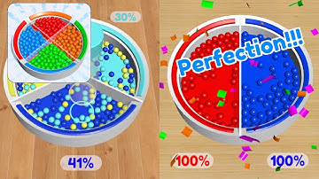 Bead Sort  Gameplay Walkthrough (Supersonic Studios LTD ) Part 1 (IOS/Android) #Shorts