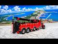 Monster Trucks vs Giant Ladder – Insane Crash Physics & Destruction! | BeamNG.drive