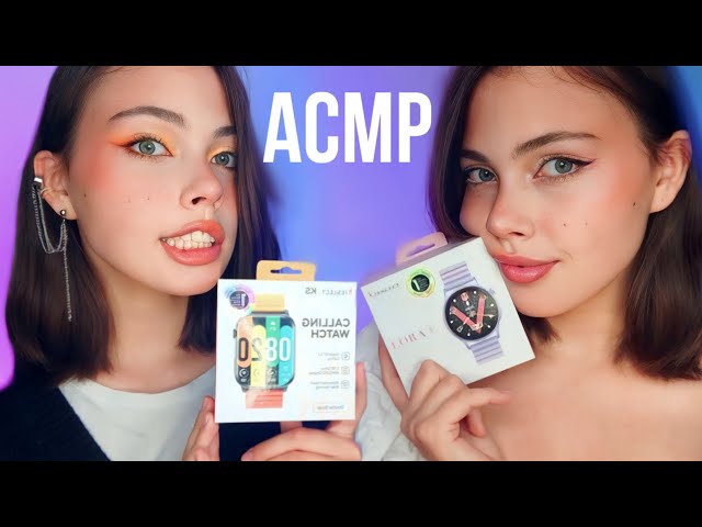АСМР 💕🦋мурашечный ОБЗОР ЧАСОВ KIESLECT KS CALLING WATCH + LORA 2 И РОЗЫГРЫШ!!!!