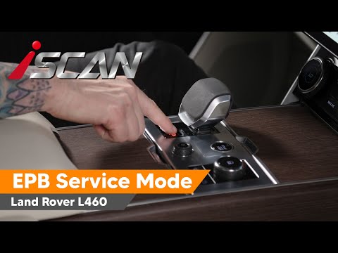 Land Rover L460 Electronic Parking Brake (EPB) Service Mode | Retracting for Rear Brake Repairs