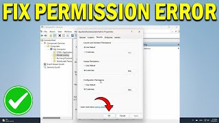 How To Fix The Application Specific Permission Settings Do Not Grant Local Activation Permission