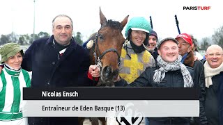 Nicolas Ensch, entraîneur de Eden Basque (24/01 à Cagnes-sur-Mer)