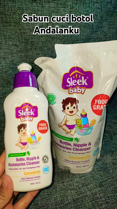 Sleek baby bottle sabun andalanku cek 📌Link di bio no 9 #racunshop #affiliates #sleekbabybottle