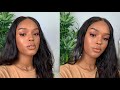 PEACHY NUDE MAKE UP LOOK | Only Bells