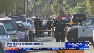 2 dead in Riverside shooting
