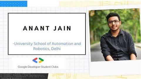 Google developers Student Club (GDSC) Lead Application Video