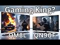 TCL QM8L vs Samsung QN90F | Best QLED for Gaming in 2026?