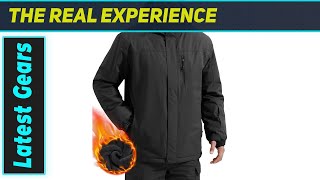 FREE SOLDIER Men's Waterproof Ski Snow Jacket: Your Ultimate Winter Shield!