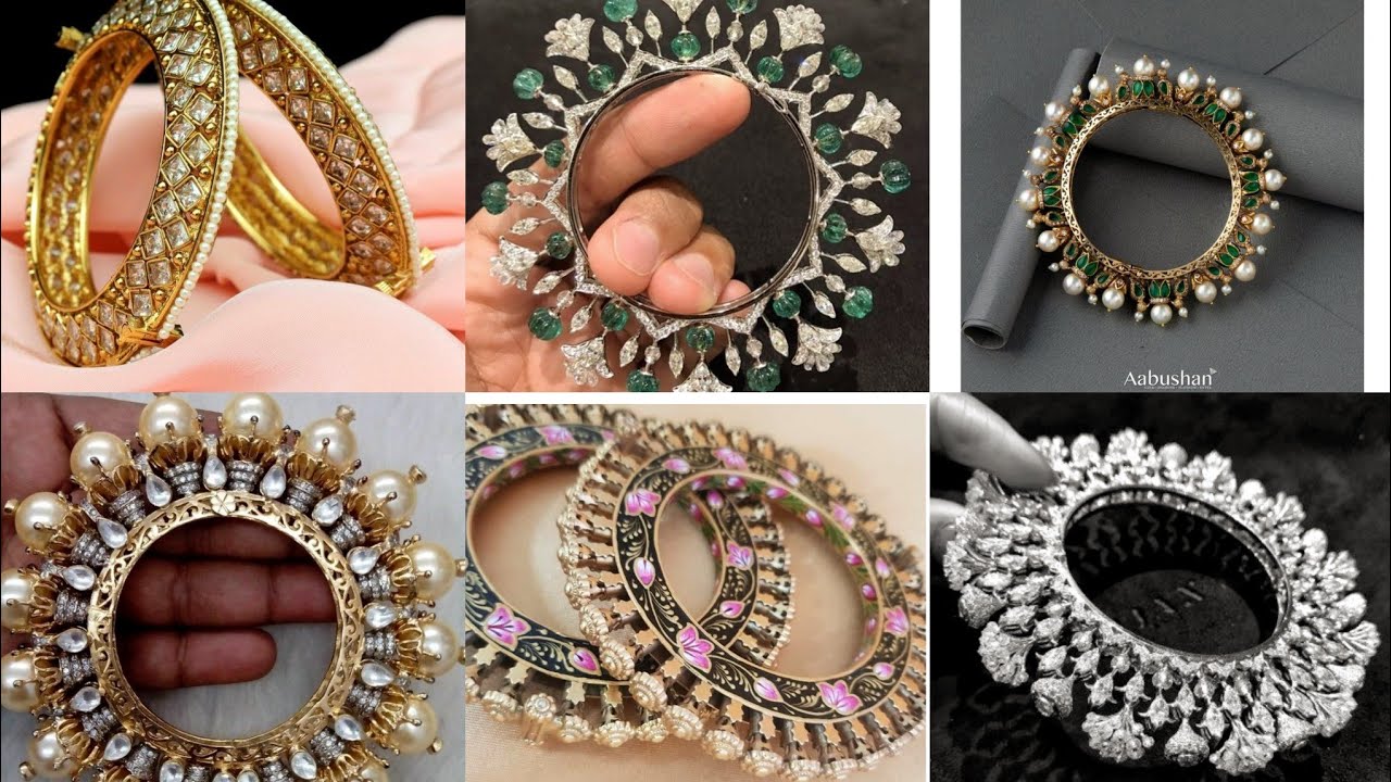 Diamond Bangles Designs 2021 | Kangan Designs