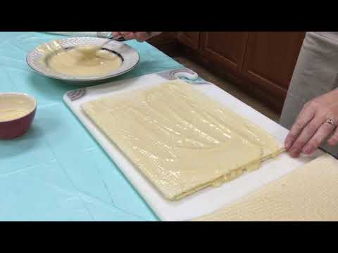 Video: Torta Waffle Con Latte Condensato Bollito