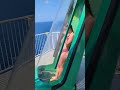 Trap Door Waterslide on the Carnival Spirit #shorts, #cruise #travel #carnivalcruise
