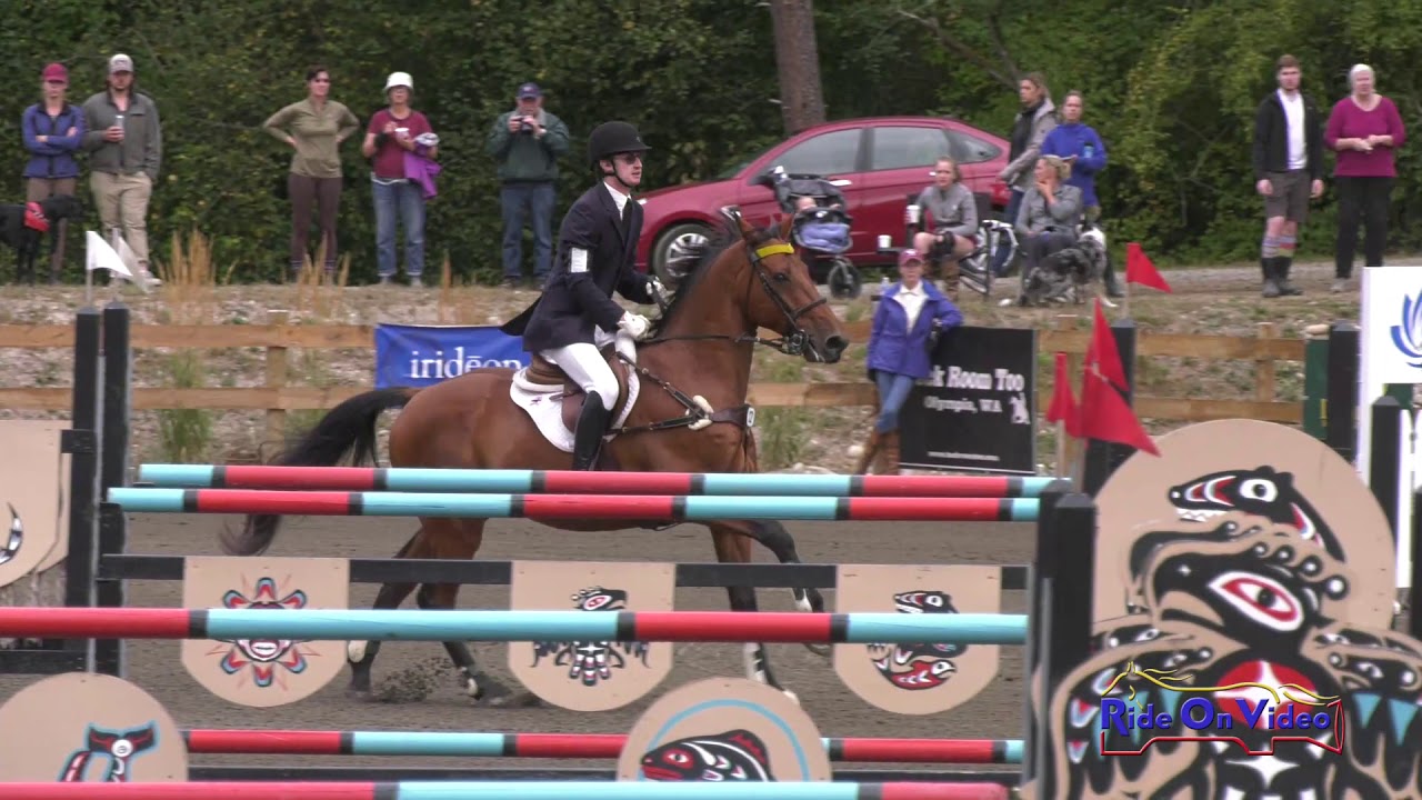horseshoe bend 012S Brennan Kappes on Amistoso Intermediate Championships Show Jumping Aspen Farms Sept. 2019