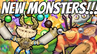 Gold Island Epic Wubbox, Buzzinga, and Knurv! -How To Get The New Monsters!( New MSM Update)