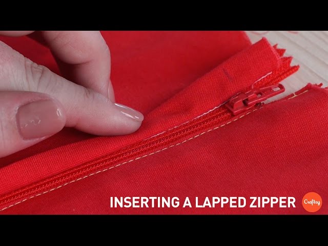 Two Techniques For Sewing Hand Stitched Zipper Applications - Doina Alexei