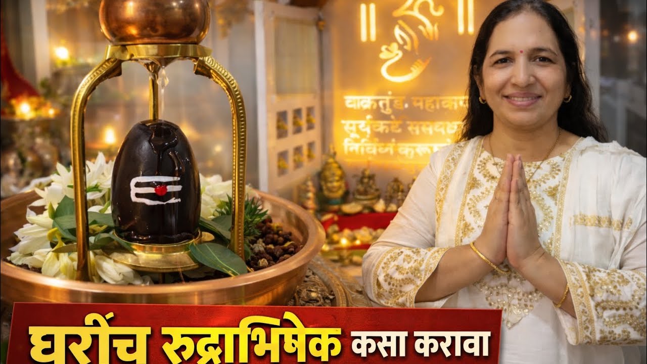 घरीच रुद्राभिषेक कसा करावा😊✨️Welcome to my channel❤This video is about MAHASHIVRATRI SPECIAL 
