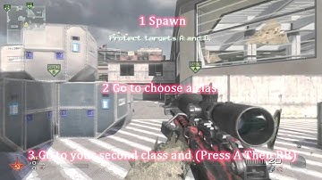 (NEW) MW2 Trick Shot Tutorial - Force Shot