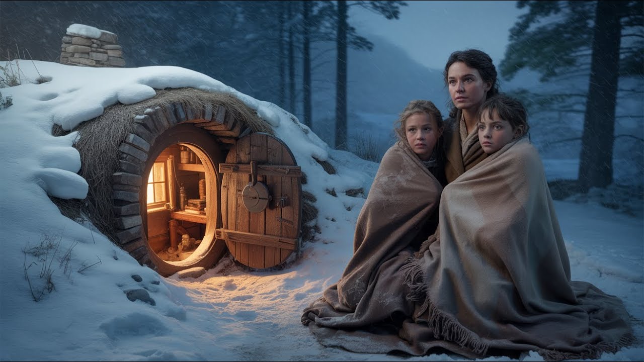 They Mocked the Widow for Building a Hidden “Hobbit” Home — Until It Saved Her Children in Freeze