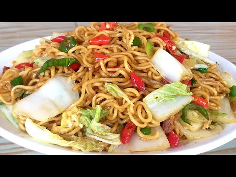 Cara Memasak Mie Goreng Campur Sawi